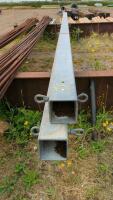 Two joint of 6" Square Tubing