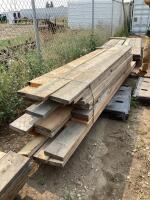PALLET OF MIXED LUMBER 7FT-10FT