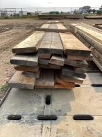 STACK OF 28PCS LUMBER 18FT