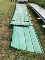 PALLET OF METAL SHEETS 17FT-18FT