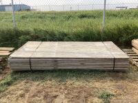 PALLET OF WOODEN SHEETS 4FT-8FT