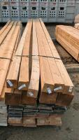 66 pieces of assorted lumber