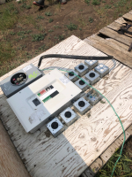 Temporary power panel