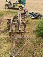 Three bottom plough