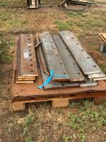 Lift of greater blade backing plates
