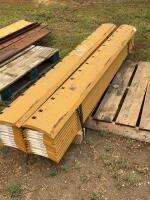 Lift of new grader blades