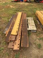 Lift of used grader blades