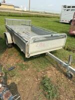 2008 SNOWBEAR Small galvanized utility trailer