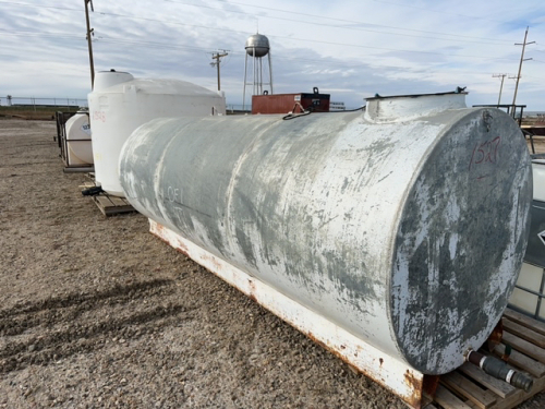 Steel Water Tank on Skid