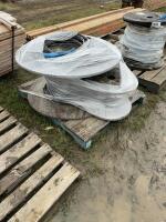 Lift of partial spools of electrical overhead wire