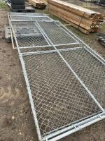 Chain-link enclosure