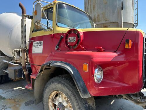 1980 FORD 9000 CONCRETE MIXER TRUCK
