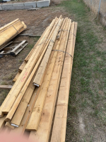 Bundle of treated lumber