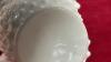 WHITE FENTON HOBNAIL BASKET - 4