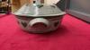 SPUN POTTERY CASSEROLE WITH LID - 2