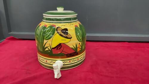 MEXI-THEME CERAMIC DRINK DISPENSER