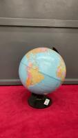 GLOBE ON PLASTIC STAND