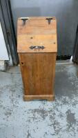 WOODEN POTATO BIN