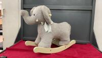 ROCKING PLUSH ELEPHANT