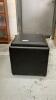 SQUARE STORAGE OTTOMAN W/ TRAY