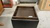 SQUARE STORAGE OTTOMAN W/ TRAY - 3