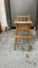 WOOD DOLL HIGHCHAIR