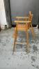WOOD DOLL HIGHCHAIR - 3