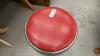 RETRO STOOL - METAL BASE W/ CUSHIONED TOP - 3