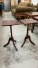 (2) SQUARE TOP PLANT STANDS