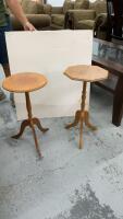 PAIR OF PLANT STANDS