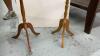 PAIR OF PLANT STANDS - 2