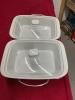 HOMETRENDS DOUBLE BUFFET SERVER - 4