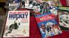 COLLECTION OF HOCKEY TRADING CARDS, MAGAZINES, PUCKS, BOOKS - 3