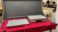 JVC VHS/DVD PLAYER & A CENTRIOS DVD PLAYER