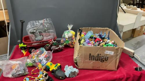 BOXFUL OF MISC TOYS
