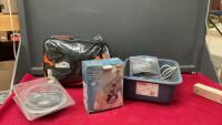 CAR SEAT COVERS, EXERCISE BALL, REPLACEMENT STOVE BURNER, UTILITY WHEEL&hellip;IN TUB