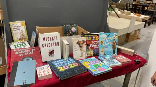 VARIETY OF BOOKS - SELF HELP, COOKBOOKS, RIPLEYS, NOVELS