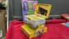 RED TOTE W/ KIDS BOOKS & HORSE THEME JEWELRY BOX - 7