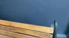VERY SMALL PARK BENCH - DOLL SIZE - 3