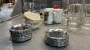 (2) BOXES OF GLASSWARE & COASTERS, - INCLUDING OLYMPIC GLASSES - 2
