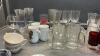 (2) BOXES OF GLASSWARE & COASTERS, - INCLUDING OLYMPIC GLASSES - 4