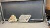PAINTED ROCK, &ldquo;CATS LEAVE PAW PRINTS&rdquo; FAUX ROCK & A FLAG STAKE