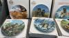 (10) WILDLIFE COLLECTOR PLATES, (2) NORMAN ROCKEWELL & LITTLE BOY BLUE - 4
