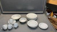&ldquo;SNOWHITE REGENCY&rdquo; IRONSTONE DISH SET