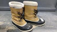 SOREL WINTER BOOTS - SIZE 6