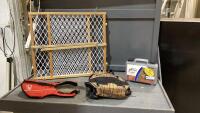 PET ITEMS - PET GATE, INNOTEK DOG TRAINER, PET CARRIER/BACKPACK