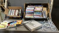(2)BOXES - CITECH DVD PLAYER + DVD MOVIES