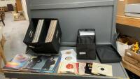 (2) CONTAINERS W/RECORDS - 33&rsquo;S & 45&rsquo;S