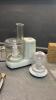 BOX W/ PROCTOR-SILEX FOOD PROCESSOR & MINI FOOD PROCESSOR + PAMPERED CHEF HERB MILL W/ HERB FREEZING TRAYS + SALTON SANDWICH MAKER, - 3