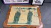 (2) PICTURE FRAMES & A LAD FARMING PICTURE ON WOOD - 2